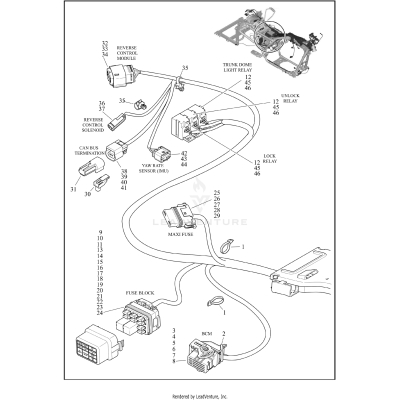 WIRING HARNESS, MAIN - (8 OF 9)