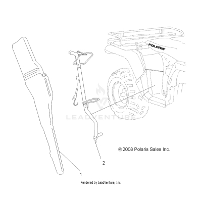 GUN BOOT - A06MH50AT (49ATVGUNBOOT07500EFI)