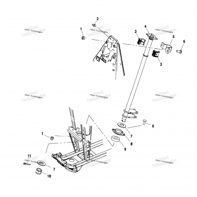 Steering Post A01bg50aa