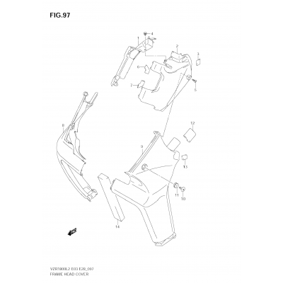 FRAME HEAD COVER (VZR1800Z L2 E28)