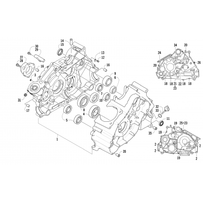 CRANKCASE ASSEMBLY