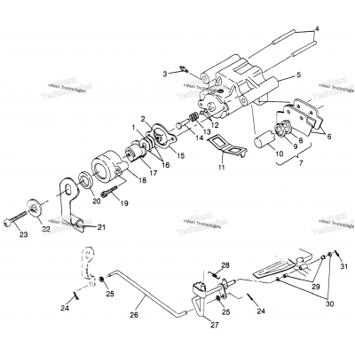 Rear Brake Sport 400L W97ba38c & Trail Blazer