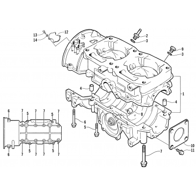 CRANKCASE ASSEMBLY