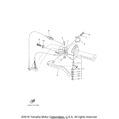 HANDLE SWITCH LEVER