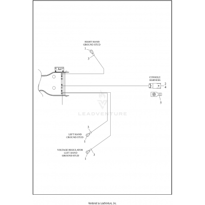 WIRING HARNESS, MAIN, ABS - FLHR, FLHRC AND FLHRXS (5 OF 8)