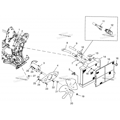 Cooling System Scrambler 400L