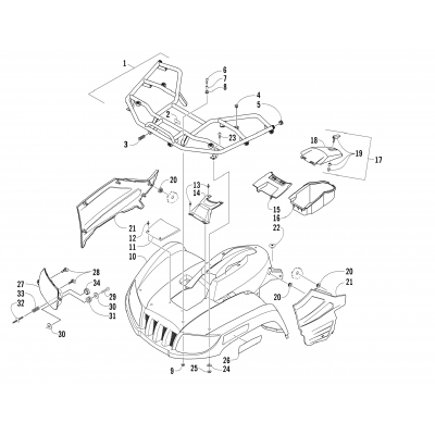 FRONT BODY PANEL ASSEMBLY