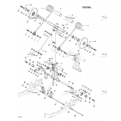 Rear Arm, Foothill