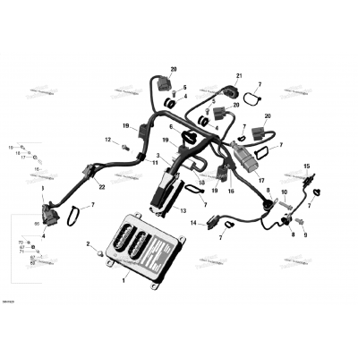 Engine Harness And Electric Module