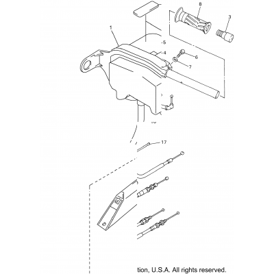 Steering Handle Cable