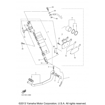 Rear Brake Caliper