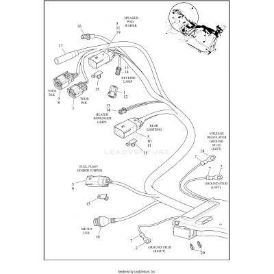 WIRING HARNESS, MAIN - (5 OF 9)