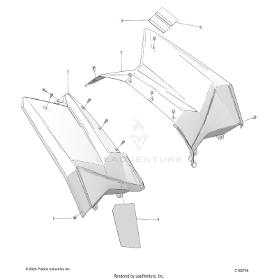 BODY, REAR CAB - A25SVA85A4 (C102746)