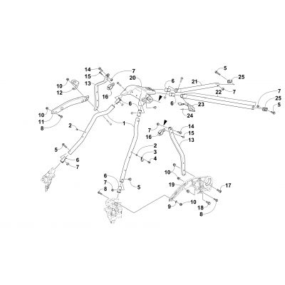 STEERING SUPPORT ASSEMBLY