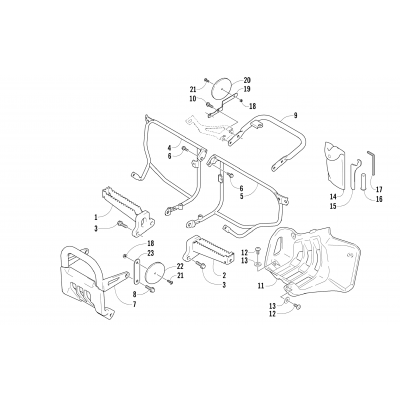 FOOTREST ASSEMBLY