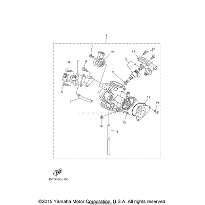 THROTTLE BODY ASSY 1