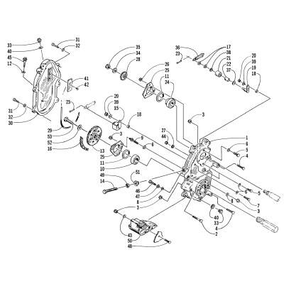 DRIVE/DROPCASE ASSEMBLY