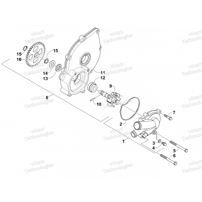 WATER PUMP ASSEMBLY