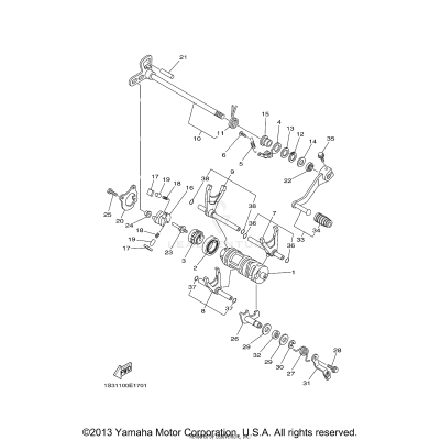 SHIFT CAM FORK