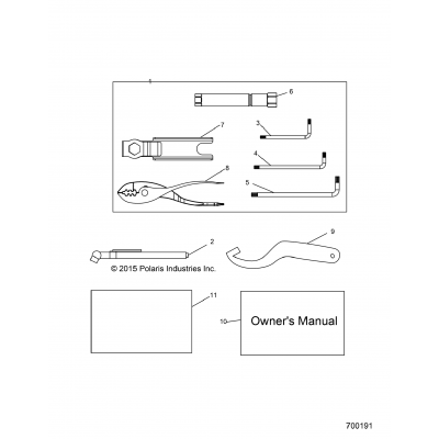 References, Tool Kit & Owners Manuals R17rm250a1