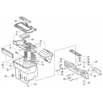 AIR SILENCER ASSEMBLY