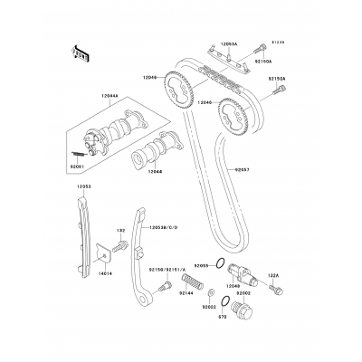 Camshaft(s)/Tensioner