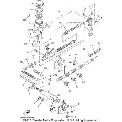 Rear Master Cylinder