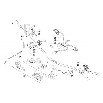 HANDLEBAR AND CONTROLS