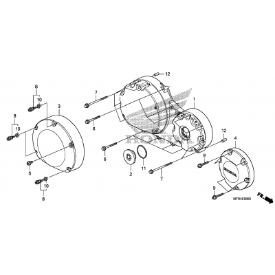 RIGHT CRANKCASE COVER