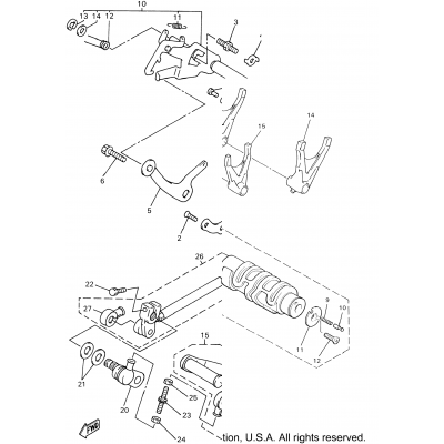 Shift Cam Fork