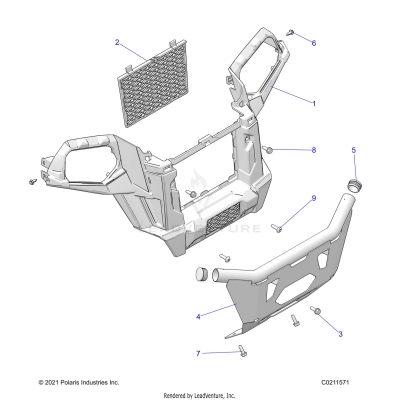 BODY, FRONT BUMPER - A25SGE95CT/ET (C0211571)