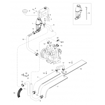 01- Radiator, Hoses