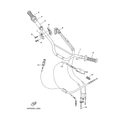 STEERING HANDLE & CABLE
